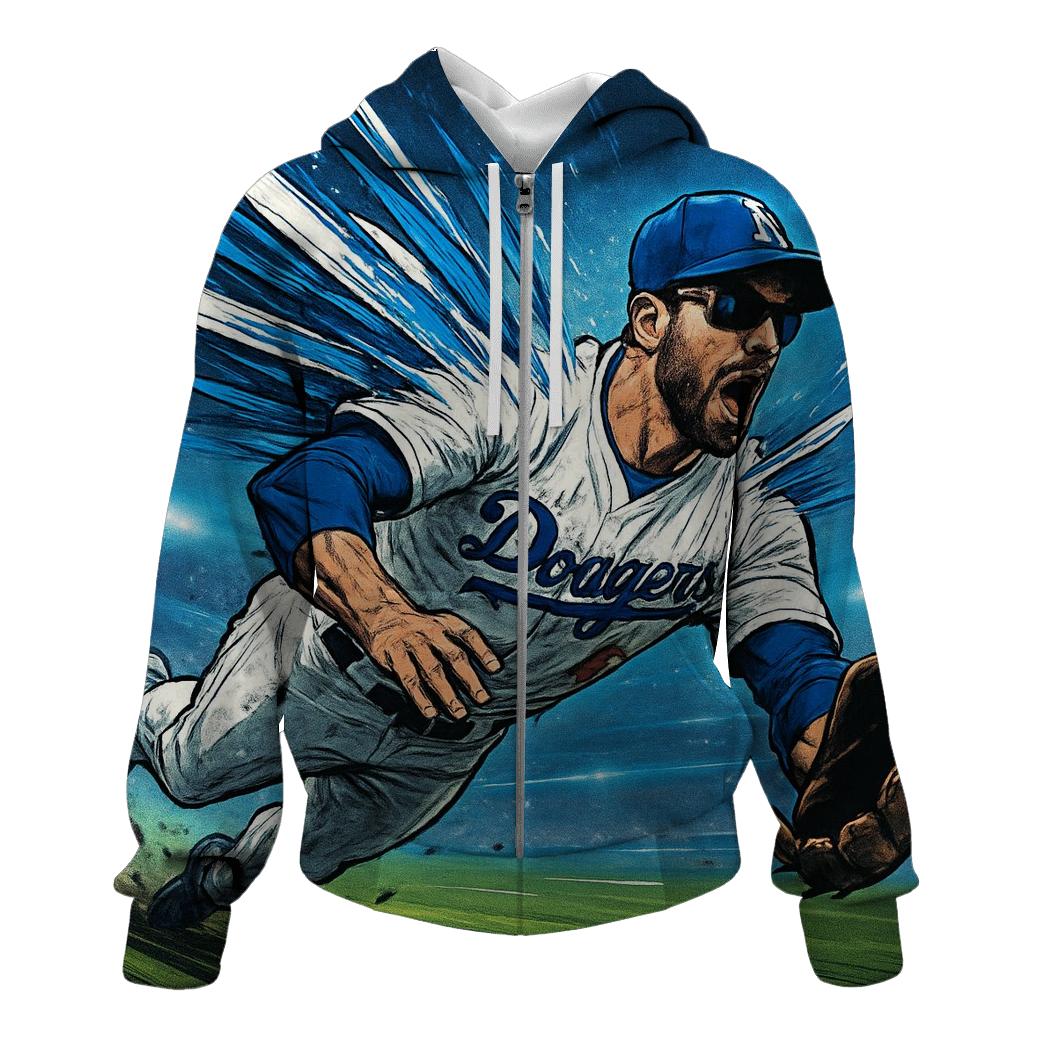 Dodgers Velocity Wings Of The Outfield heavyweight hoodies