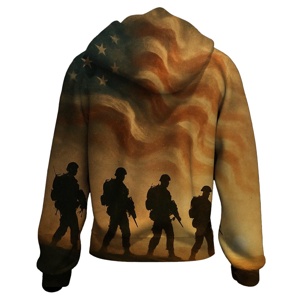 Desert Valor Flagstorm hoodie designs
