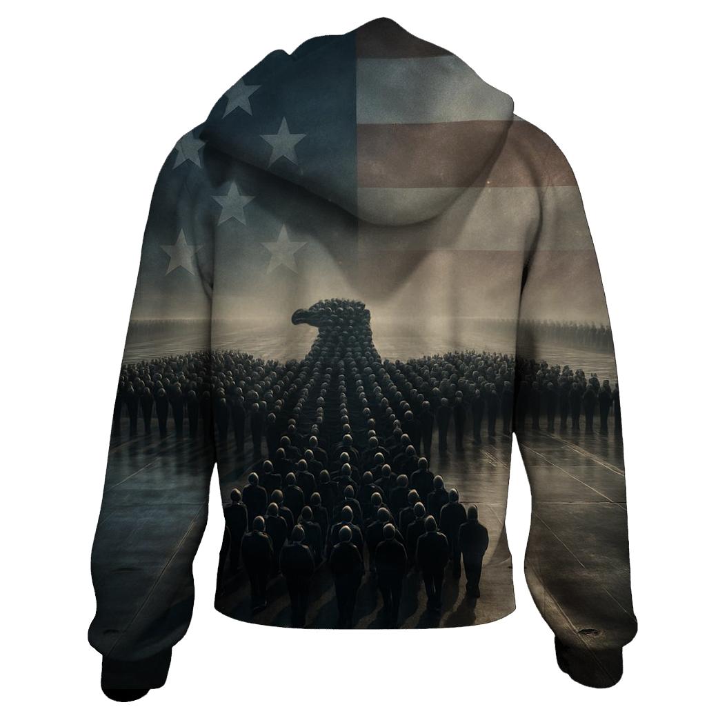 Steel Deck Promise printed hoodies