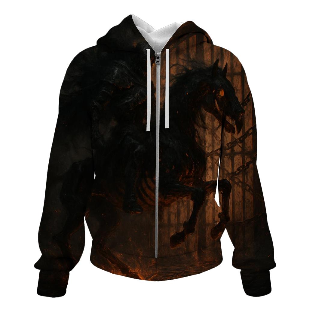 Infernal Rider Of The Rusted Gate designer hoodies