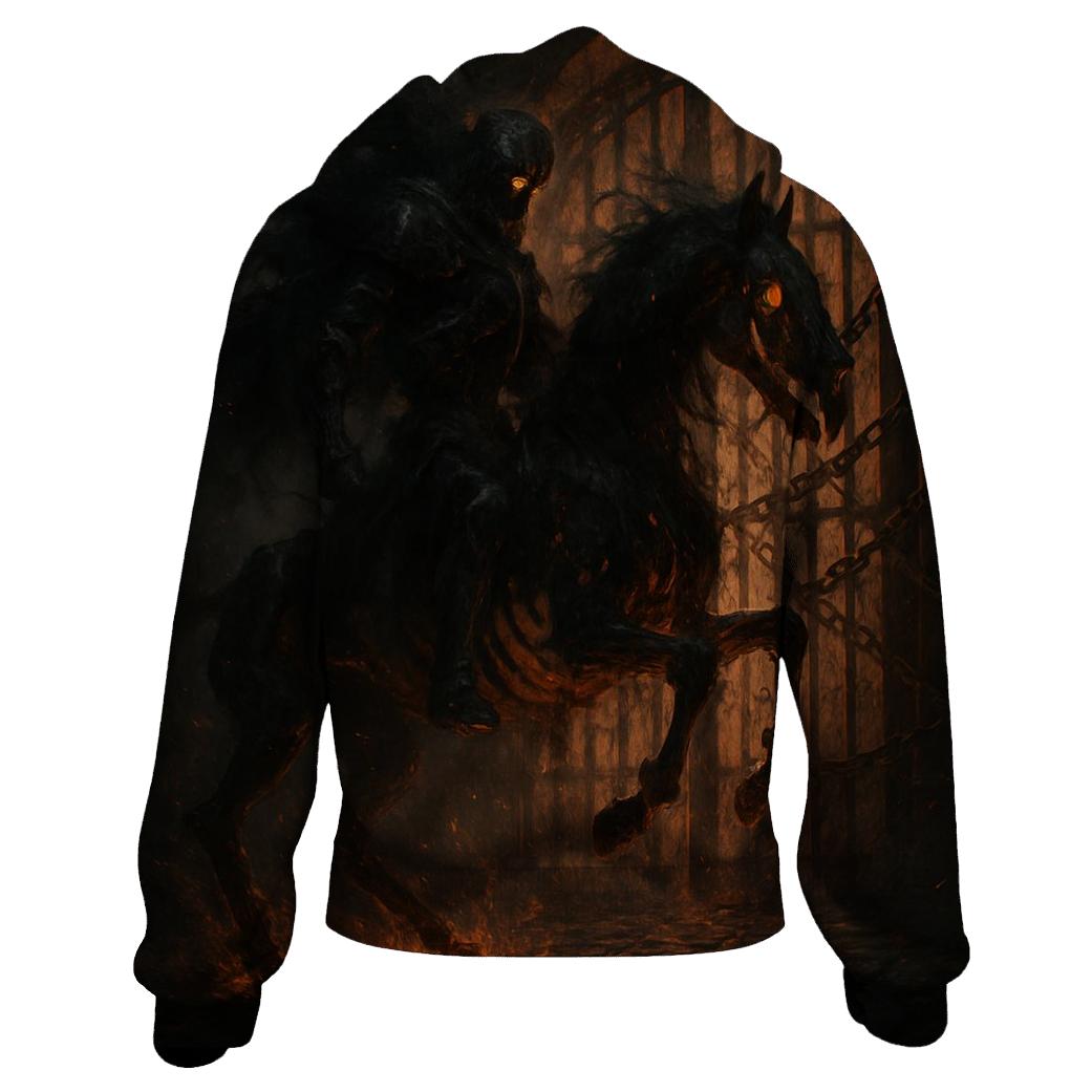 Infernal Rider Of The Rusted Gate designer hoodies