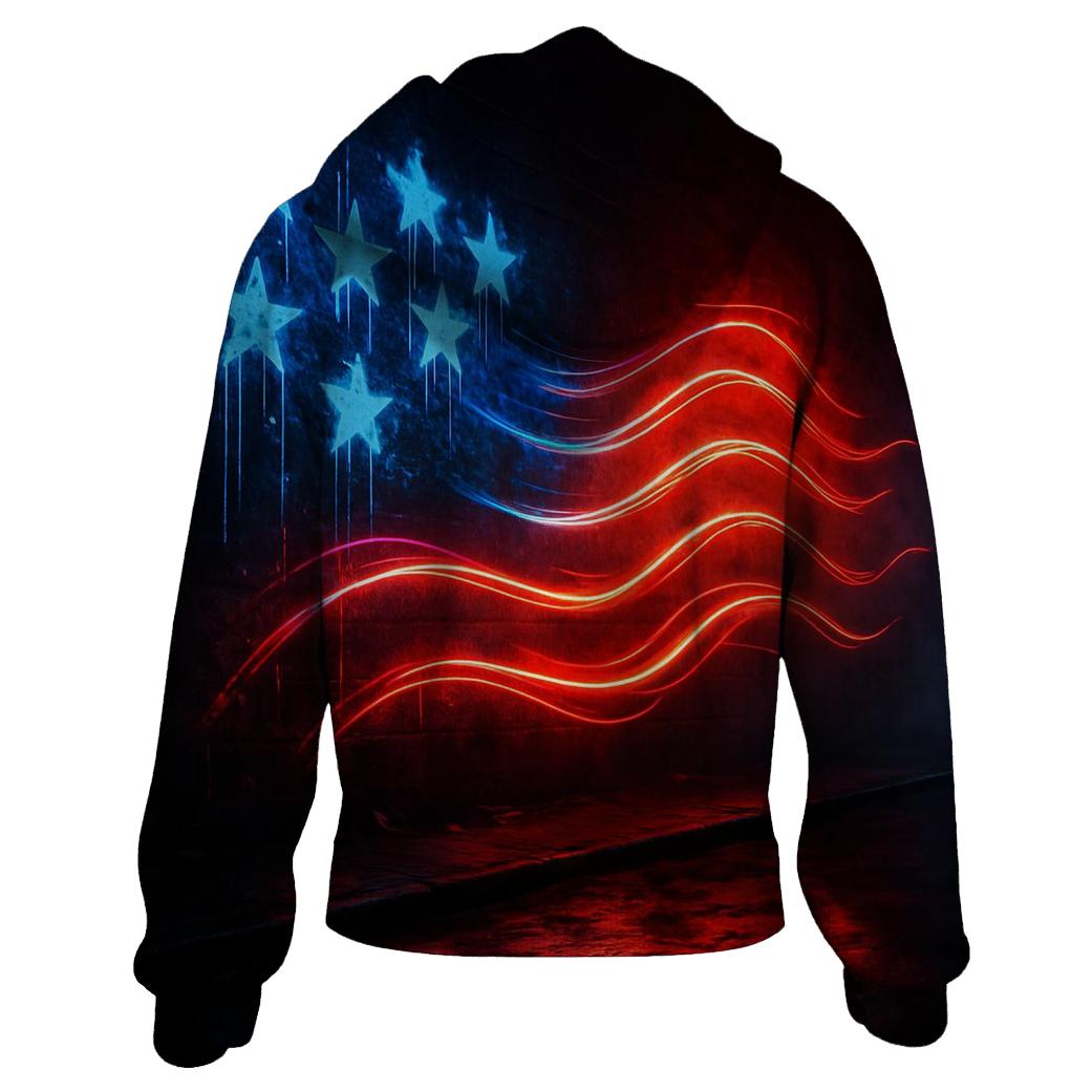 Neon Streetwave Stars premium hoodies