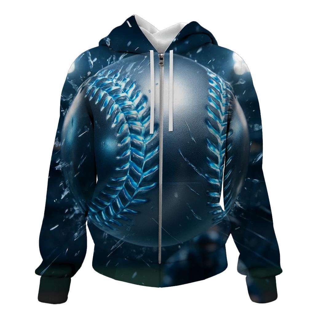 Chrome Ice Dodgers Fastball premium hoodies