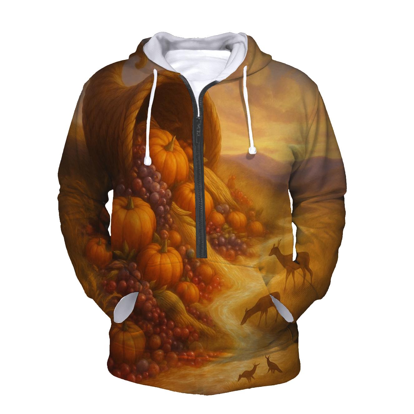 Cornucopia River Of Abundance graphic hoodies