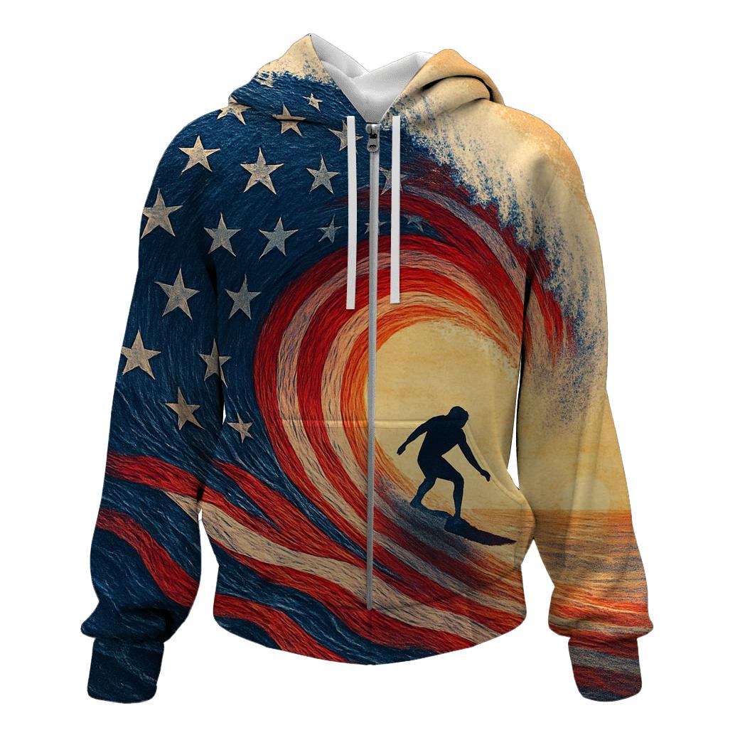Ocean Currents Of Freedom hoodie trends