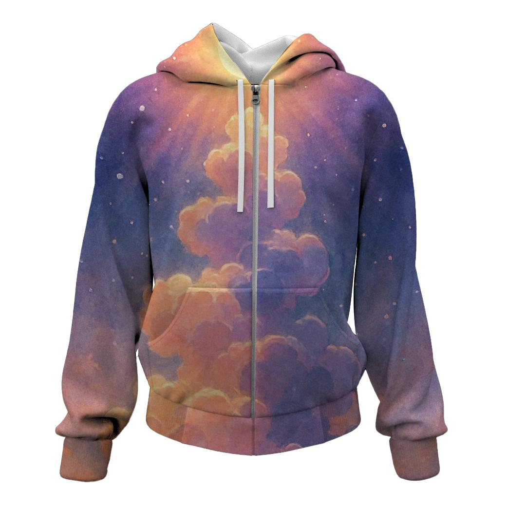 Cloud Staircase Solar Drift hoodie trends