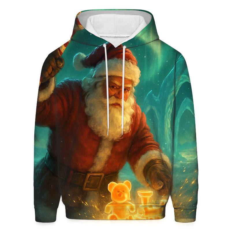 Aurora Workshop Santa Forge hoodie designs