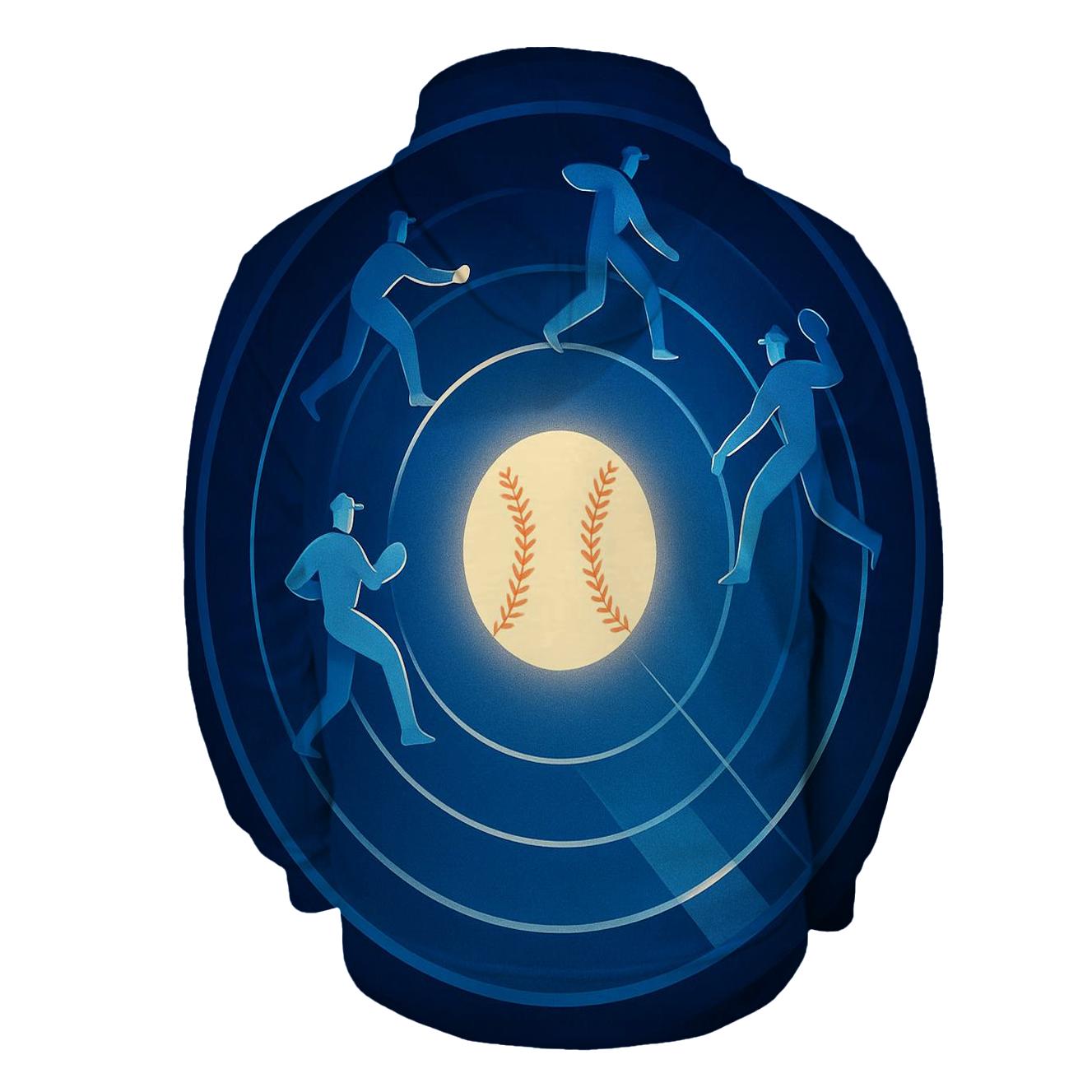 Luminous Bullpen Orbit Blue Jays Edition hoodie designs