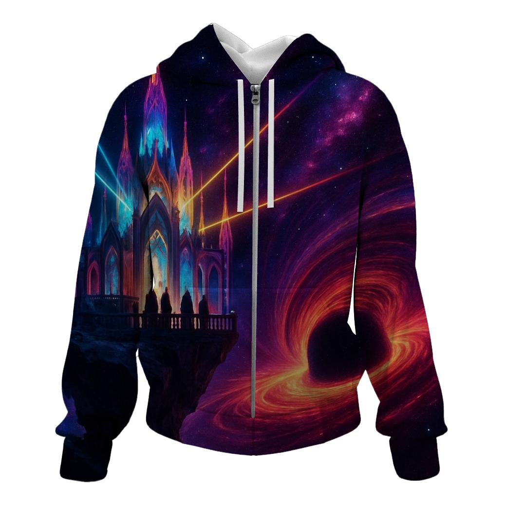 Crystal Temple At The Edge Of The Black Hole pullover hoodies
