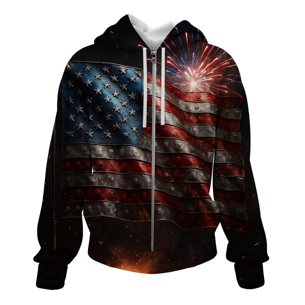 Firework Forge Banner designer hoodies