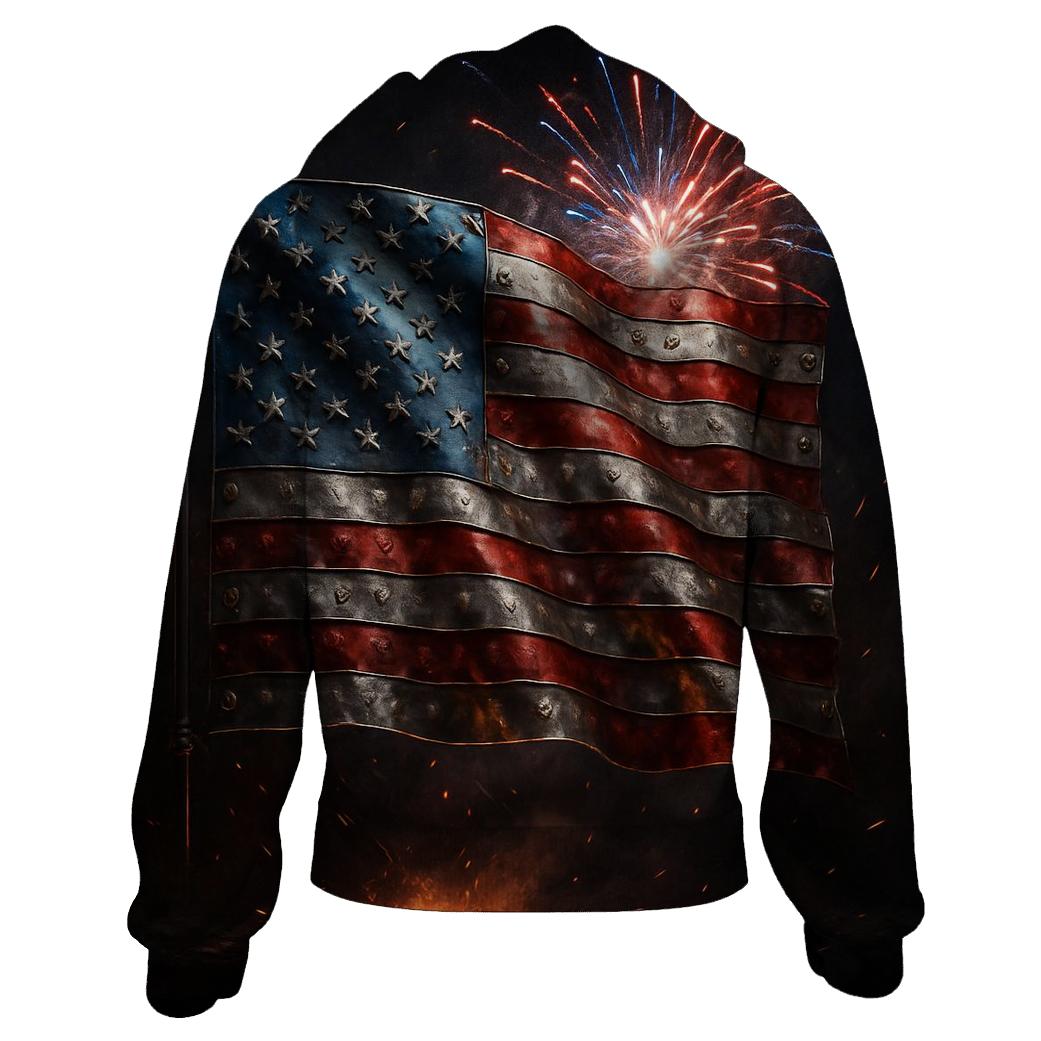 Firework Forge Banner designer hoodies