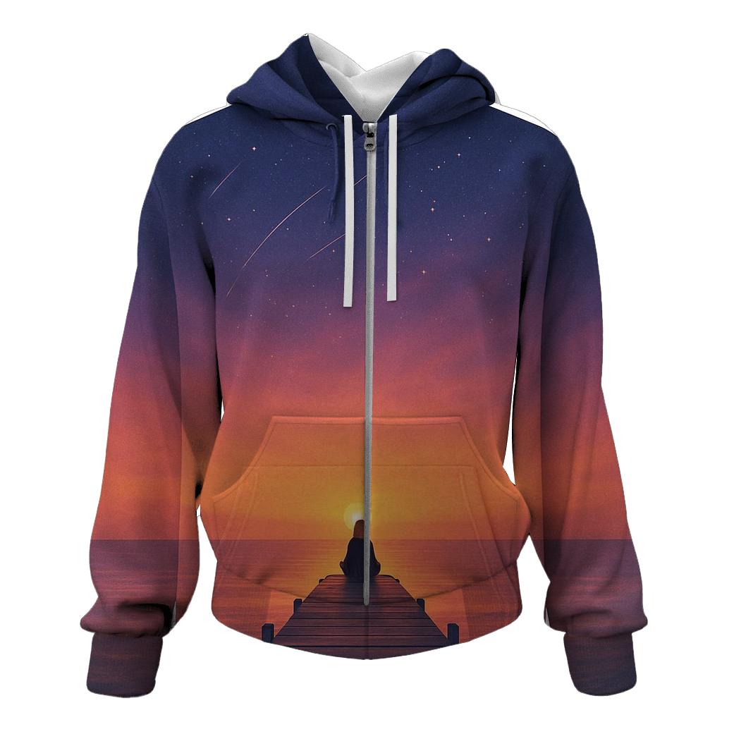 Stargazer Pier Ember Horizon heavyweight hoodies