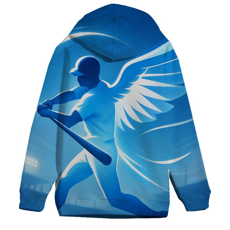 Sky Trail Blue Jays Swing premium hoodies
