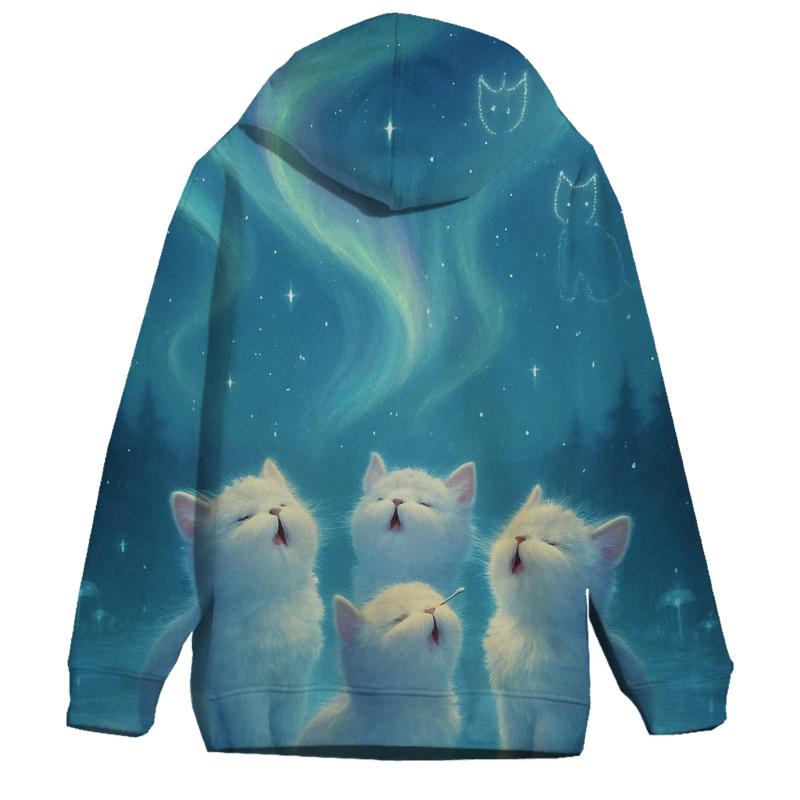 Aurora Starglade Cat Choir lightweight hoodies