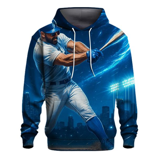 Electric Skyline Dodgers Power Swing embroidered hoodies