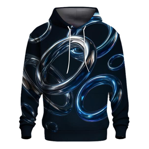 Prismatic Liquid Rings Gradient designer hoodies
