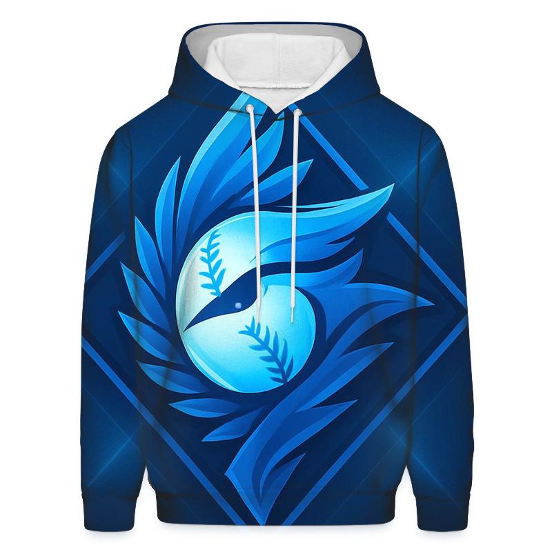 Feathered Blue Jays Fusion Diamond hoodie styles