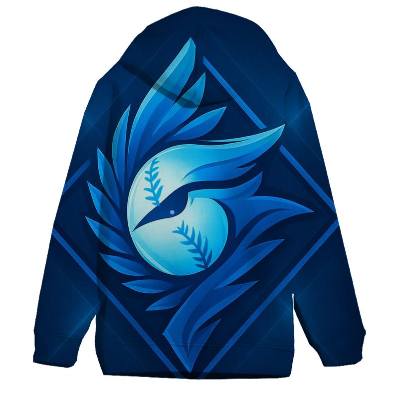 Feathered Blue Jays Fusion Diamond hoodie styles