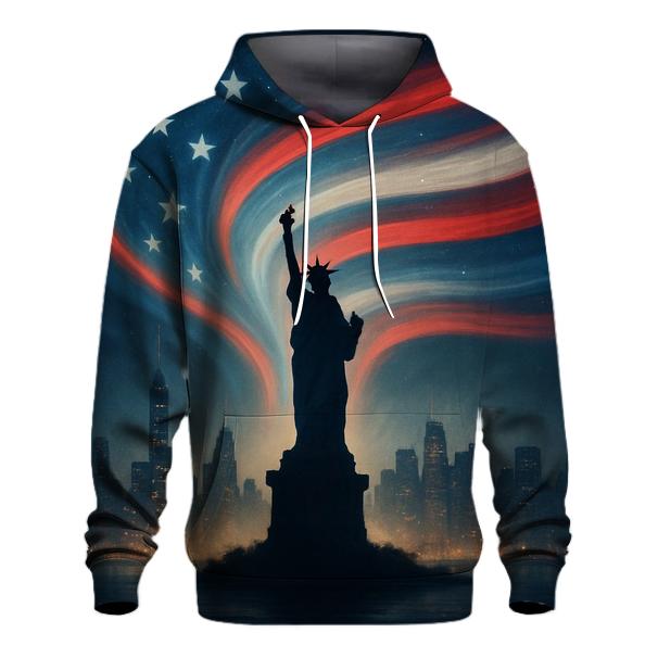 Liberty Skyline Aurora printed hoodies
