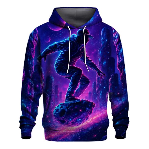 Neon Meteor Skater In The Star City hoodie trends