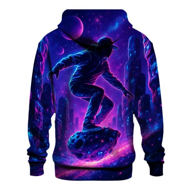 Neon Meteor Skater In The Star City hoodie trends