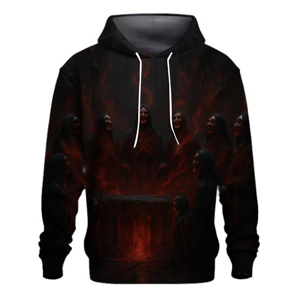Crimson Choir Of The Fallen Cathedral embroidered hoodies