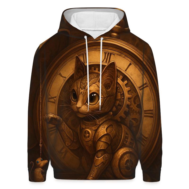 Clockwork Timekeeper Cat hoodie trends