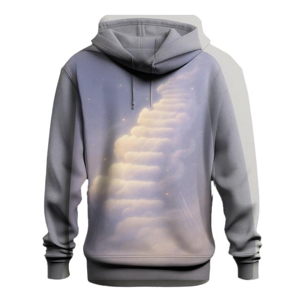 Stairway Of Gradient Clouds pullover hoodies