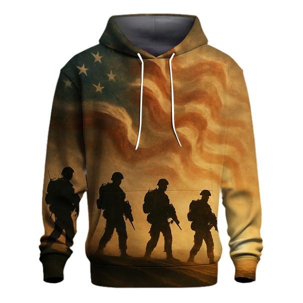 Desert Valor Flagstorm pullover hoodies