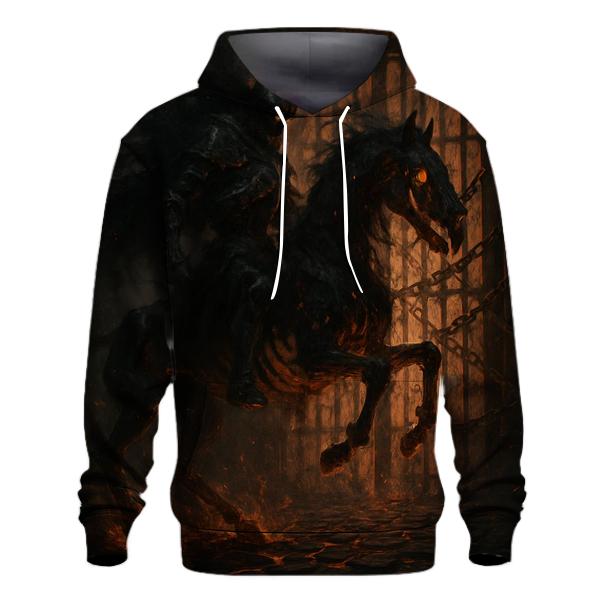 Infernal Rider Of The Rusted Gate printed hoodies