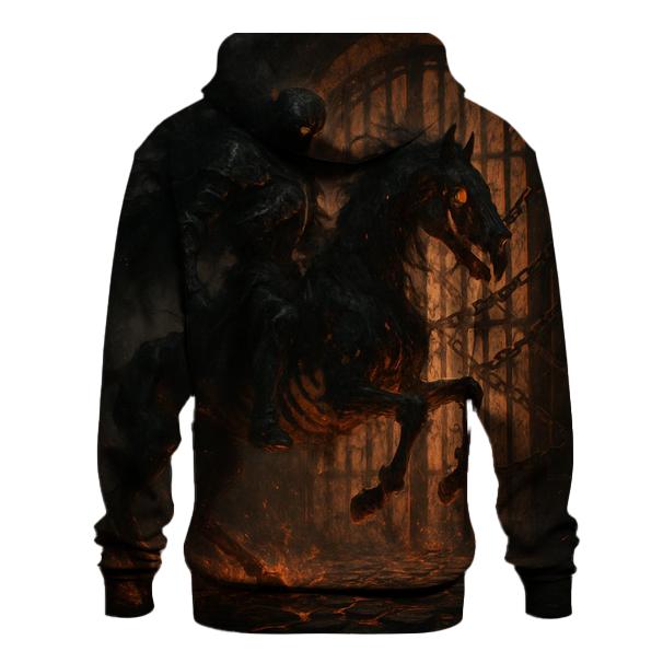 Infernal Rider Of The Rusted Gate printed hoodies