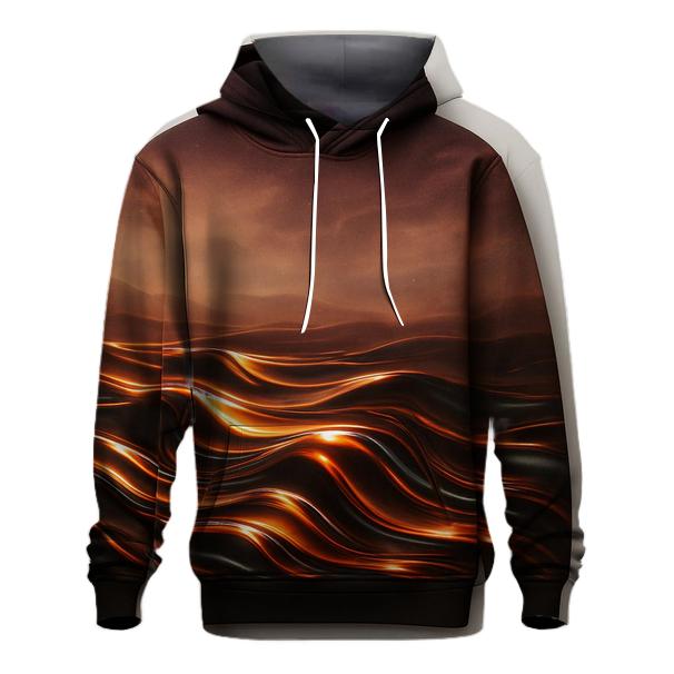 Chromatic Mirage Dunes printed hoodies