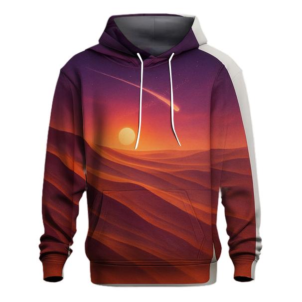 Desert Comet Sundown custom hoodies