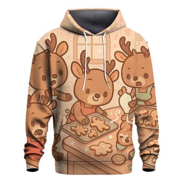 Chaotic Cookie Baking Reindeer Squad hoodie styles