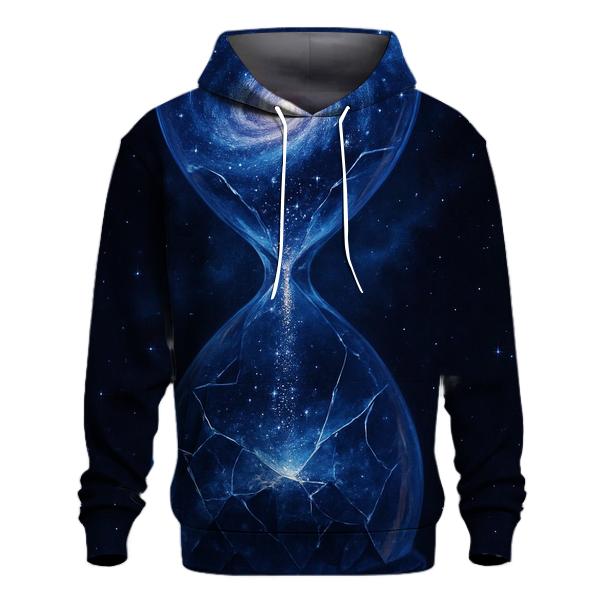 Time Fractured Galaxy Hourglass hoodie designs