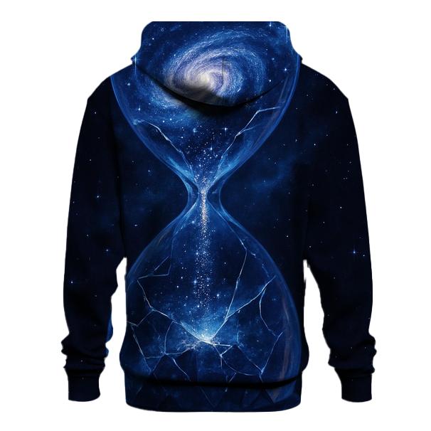 Time Fractured Galaxy Hourglass hoodie designs