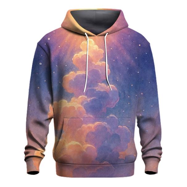 Cloud Staircase Solar Drift lightweight hoodies