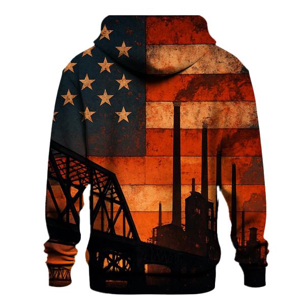 Rustbelt Rising Stripes hoodies fashion