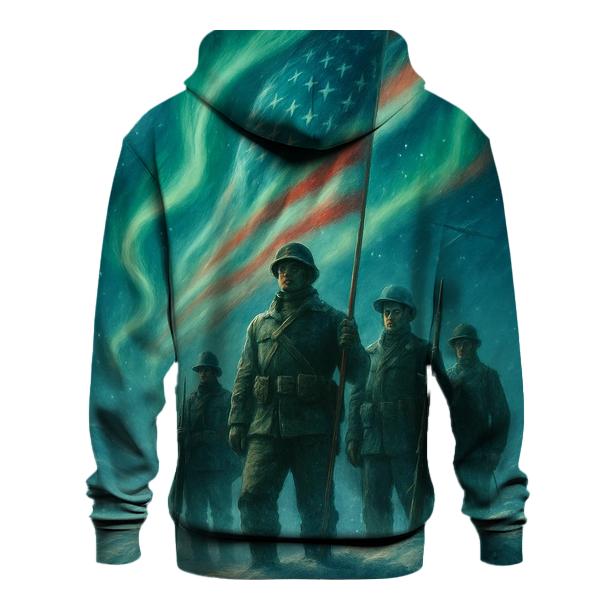 Ramparts Of The Northern Light embroidered hoodies
