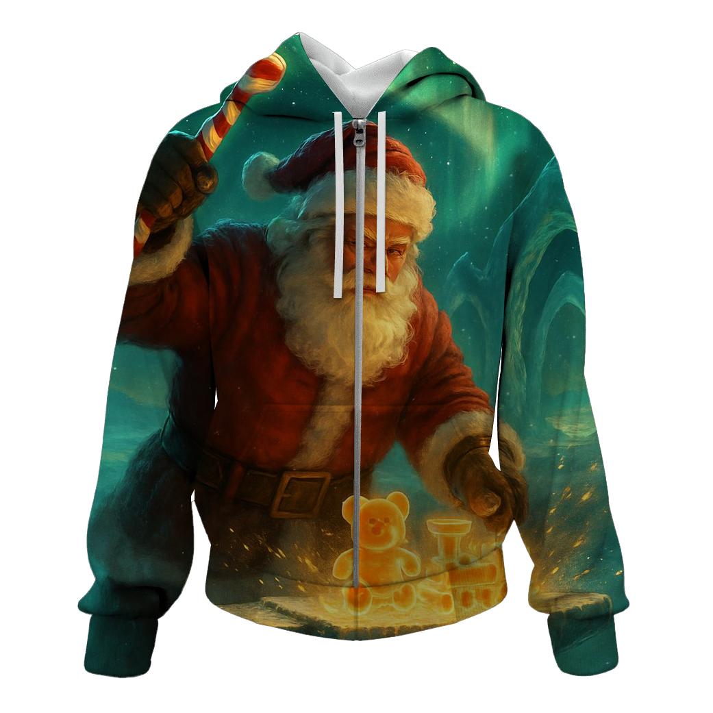 Aurora Workshop Santa Forge designer hoodies
