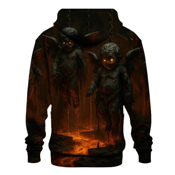 Choir Of The Iron Cherubs embroidered hoodies