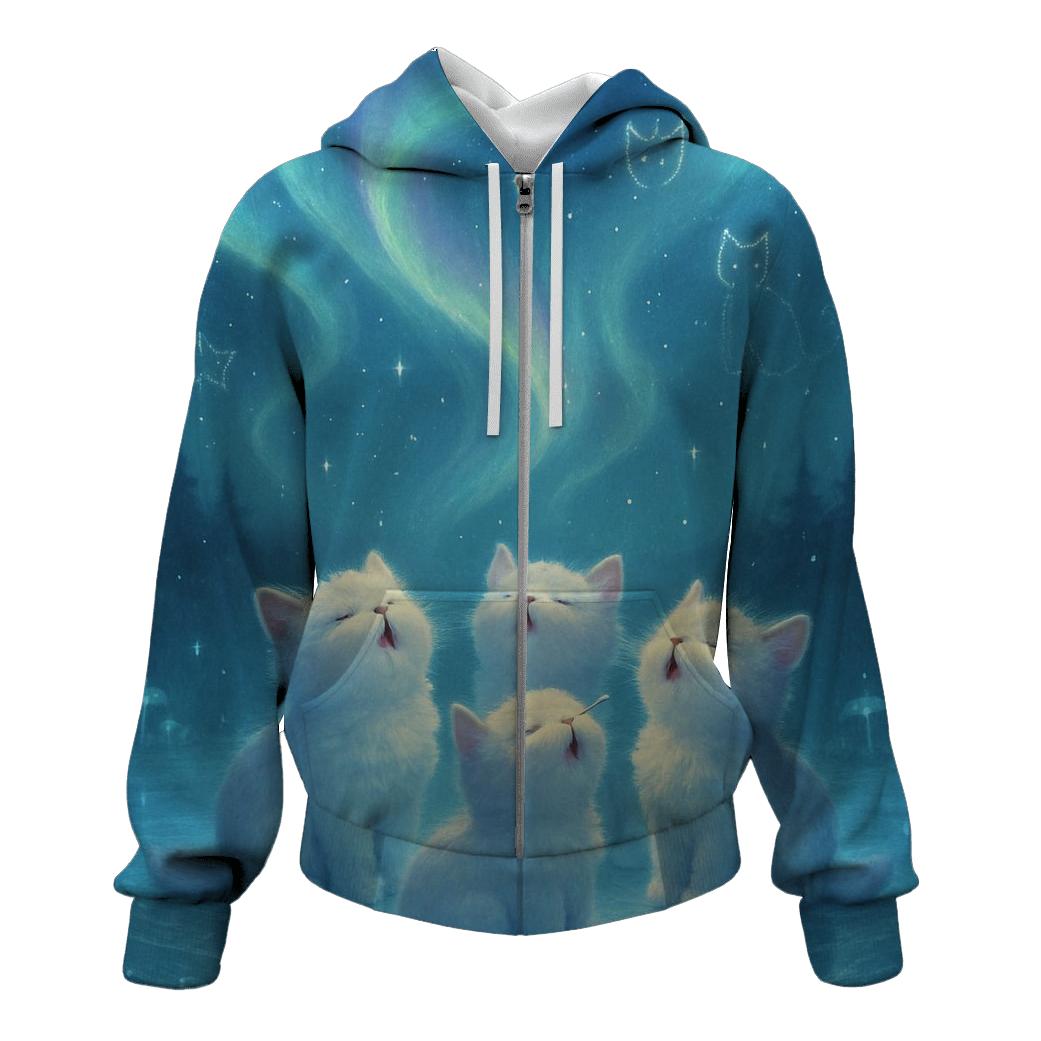 Aurora Starglade Cat Choir hoodie styles