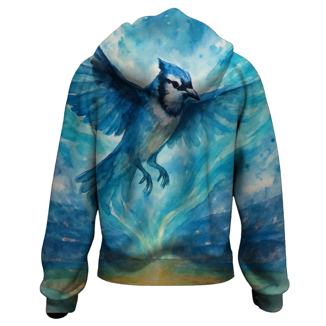 Stadium Aurora Flight Blue Jays custom hoodies