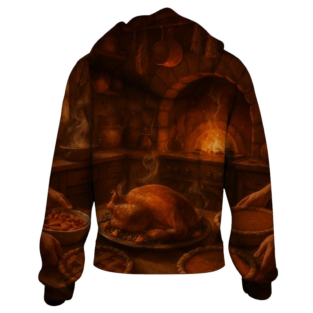 Golden Hearth Kitchen Feast lightweight hoodies