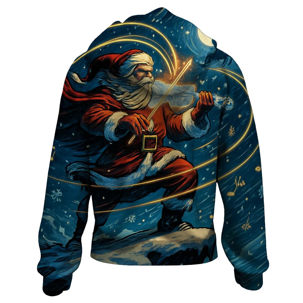 Blizzard Bard Santa Serenade heavyweight hoodies