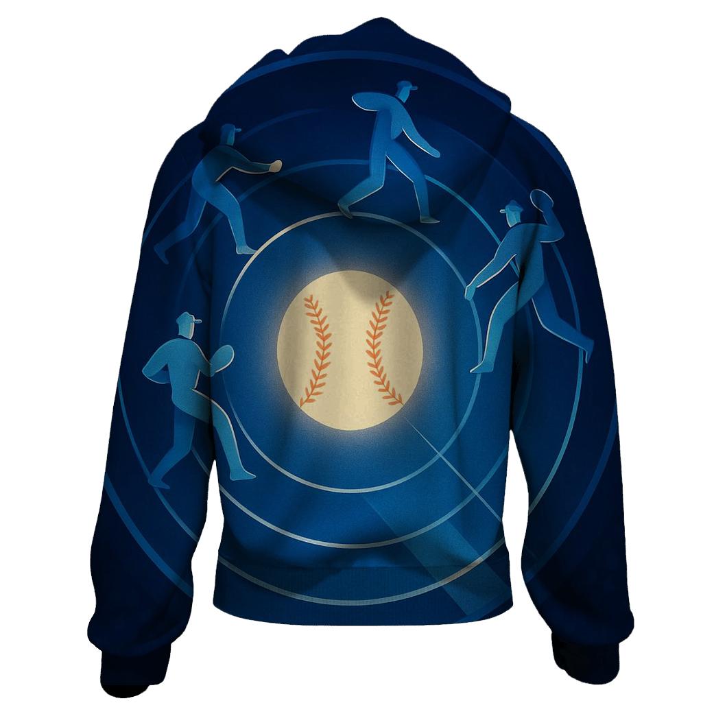 Luminous Bullpen Orbit Blue Jays Edition hoodie designs