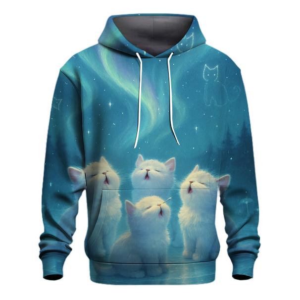 Aurora Starglade Cat Choir graphic hoodies