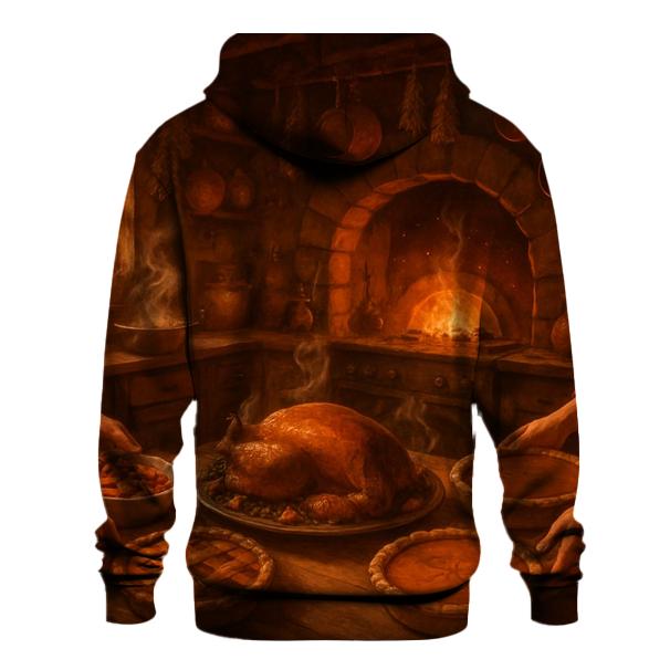 Golden Hearth Kitchen Feast graphic hoodies