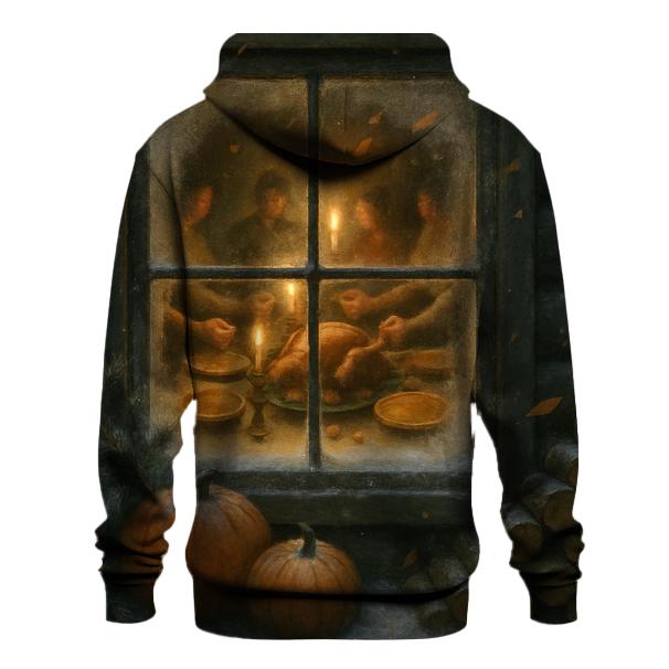 Cabin Window Gratitude Glow hoodie styles