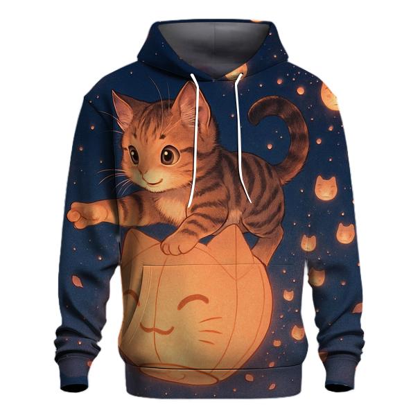 Sky Lantern Parade Kitten hoodie trends